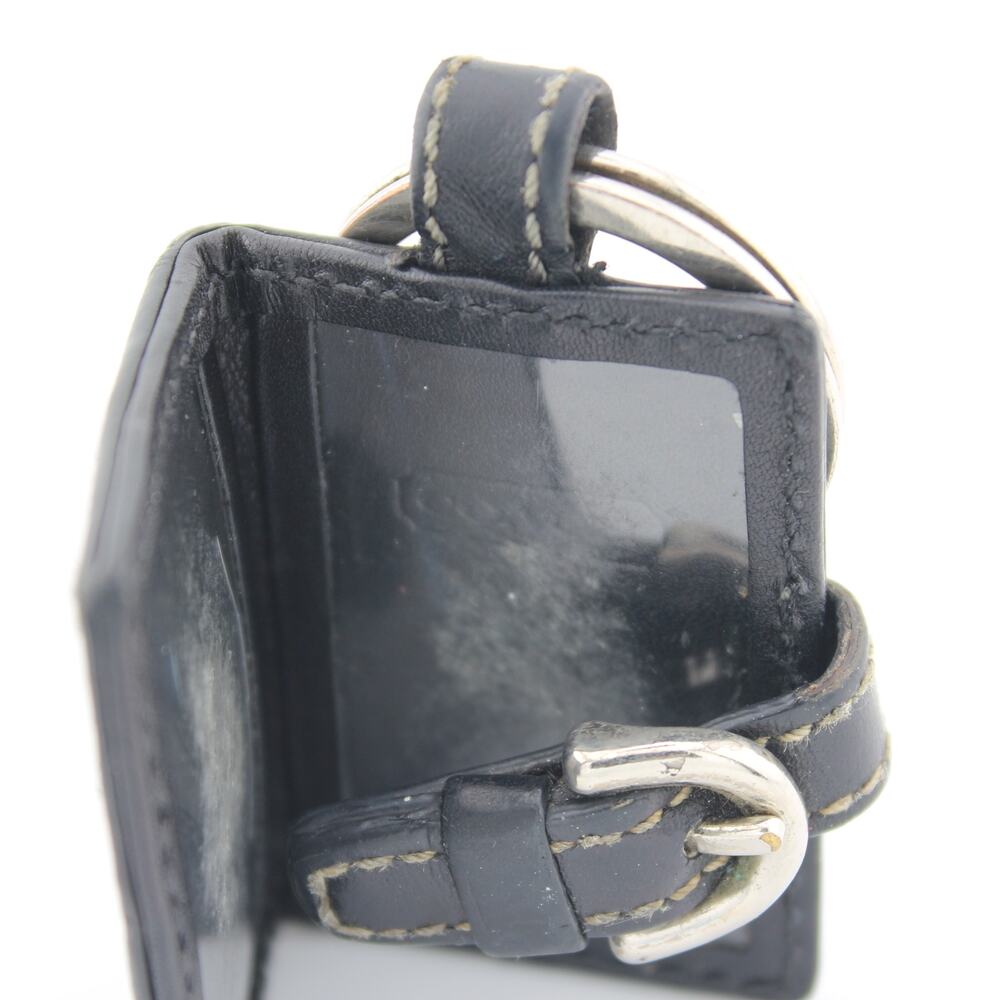Coach Y2K Signature Mini Photo Frame Keychain Leather Buckle Charm - Picture 5 of 8